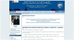 Desktop Screenshot of algerie.cz