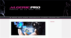 Desktop Screenshot of algerie.pro